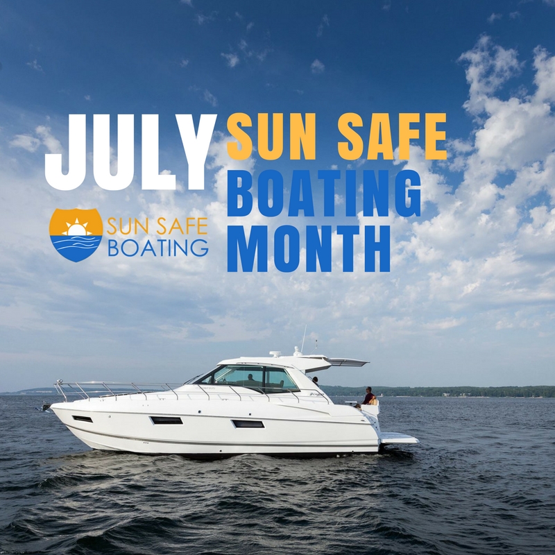 sun safe boating month